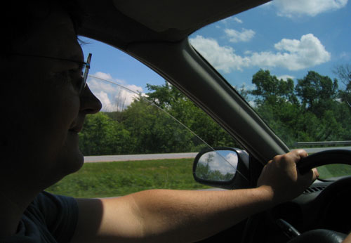 On the road