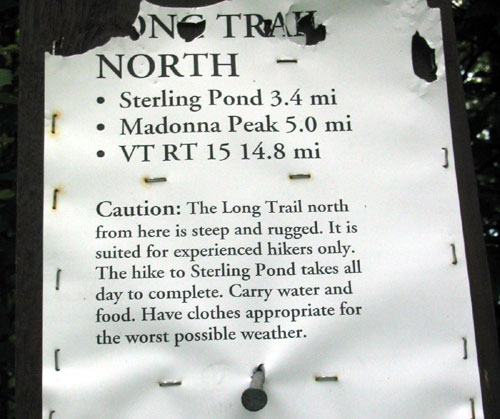 Warning sign